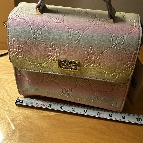NWT Luv BETSEY JOHNSON Purse Crossbody Satchel Bag Addy Pastel LBADDY - Picture 5 of 16